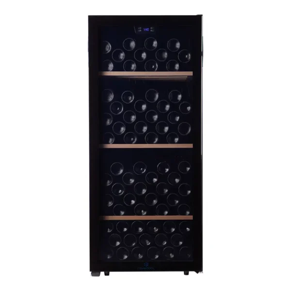 Chill Sapphire - 122 Flaschen - 1 Zone - Schwarz