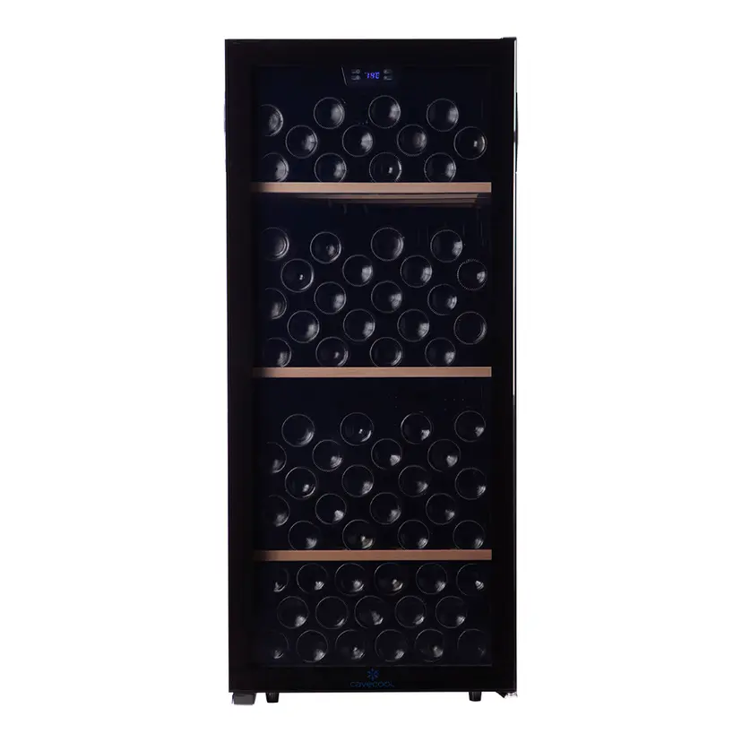 Chill Sapphire - 122 Flaschen - 1 Zone - Schwarz