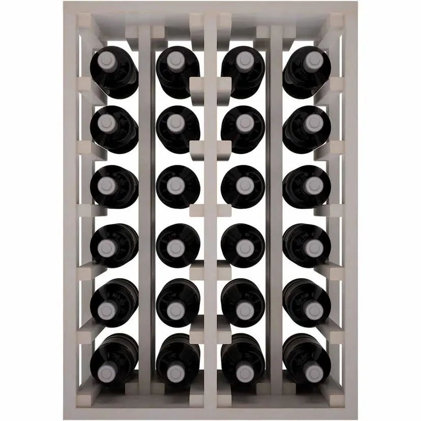 WINEREX - Vito - 24 Flaschen - Weiß gebeizte Kiefer