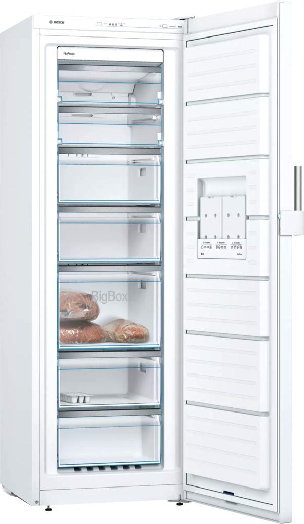 BOSCH Gefrierschrank GSN33EWEV, 176 x 60 cm, Weiß