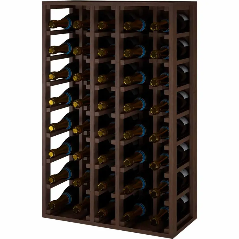 CHANGO - 40 Flaschen - Champagner / Magnum - Kiefernholz braun gebeizt