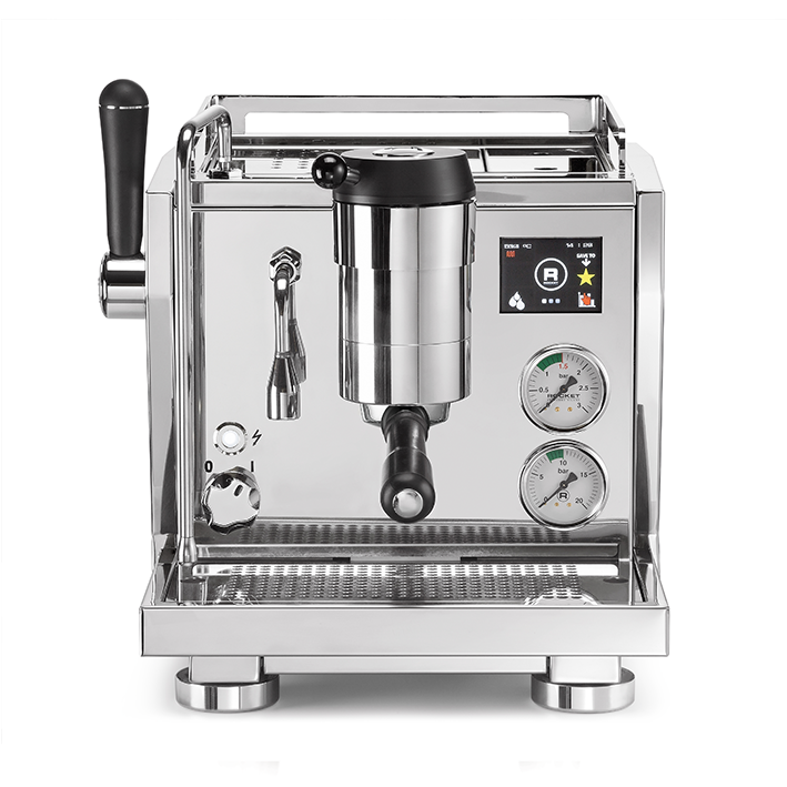 Rocket R9One Inox/Schwarz Siebträger