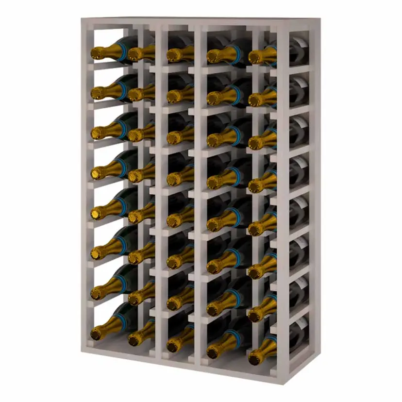 CHANGO - 40 Flaschen - Champagner / Magnum - Weiß gebeizte Kiefer