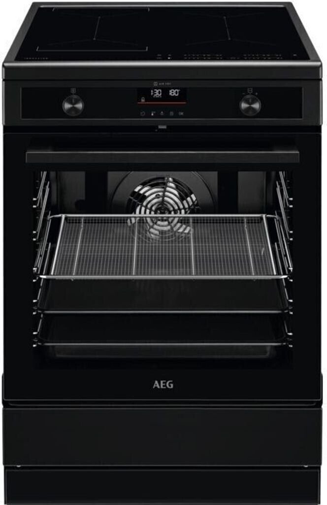 AEG Induktion-Standherd CIB6499APB, 60 cm, Mattschwarz, Pyrolyse – Selbstreinigung