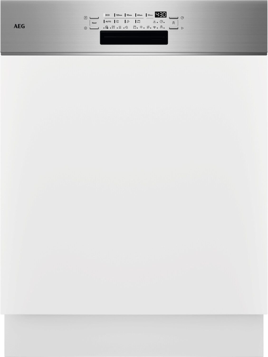 AEG Teilintegrierter Geschirrspüler GT8200A2SFM, 60 cm, Edelstahl