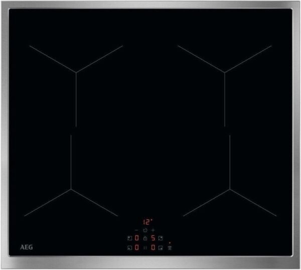 AEG Einbauherd-Set FXHS24M61 (OA5PE42AB + OIX64A00XB), 60 cm, Schwarz/Edelstahl