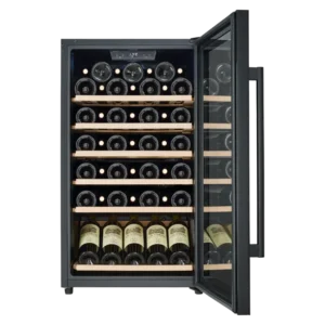 Raw Citrine Special Edition - 56 Flaschen - 1 Zone - Schwarze Glasfront