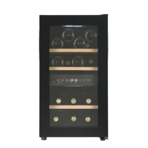 cc16db-1200-1 Joy Azurite - 16 Flaschen - 2 Zonen - Schwarz