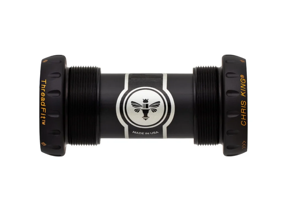 CHRIS KING Innenlager ThreadFit 24 Keramik | Two Tone schwarz/gold