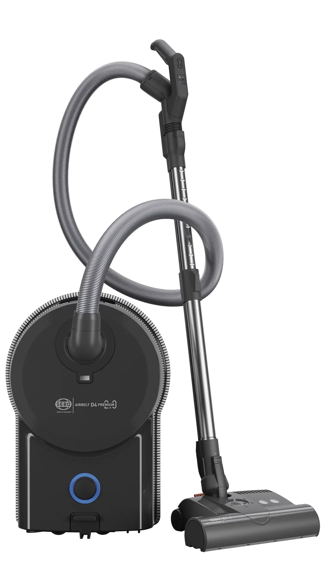 SEBO AIRBELT D4 Premium 2.0 (graphit) AIRBELT: Stripes (silber/schwarz)