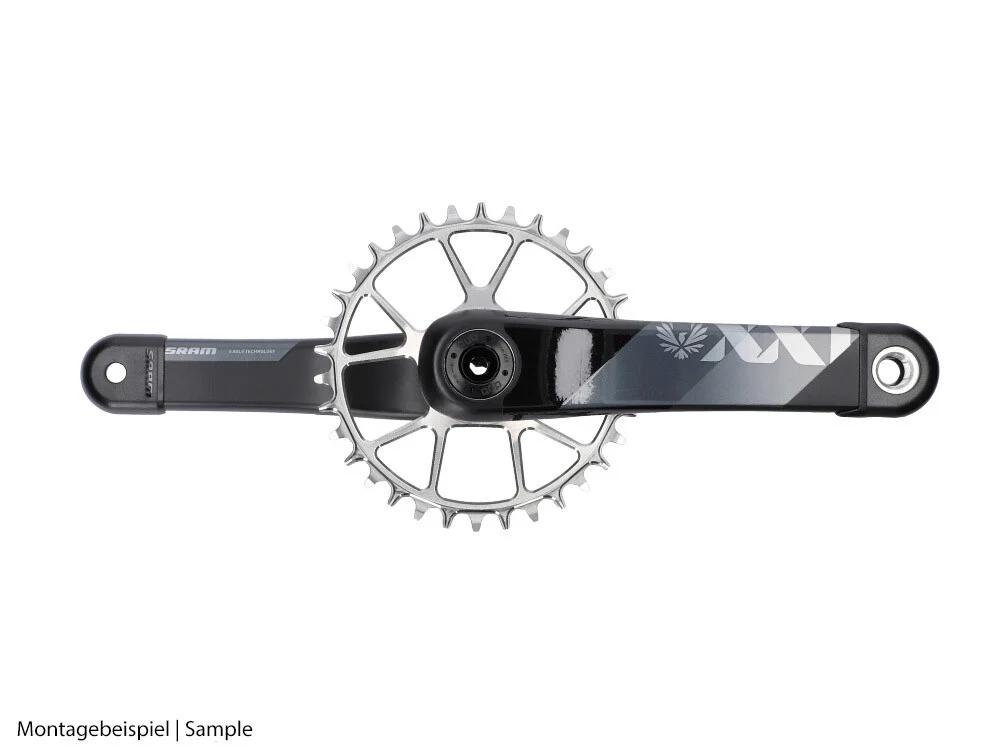 DWARD DESIGN Kettenblatt DangerDward rund Titan Direct Mount | SRAM 3-Loch MTB 3 mm Offset