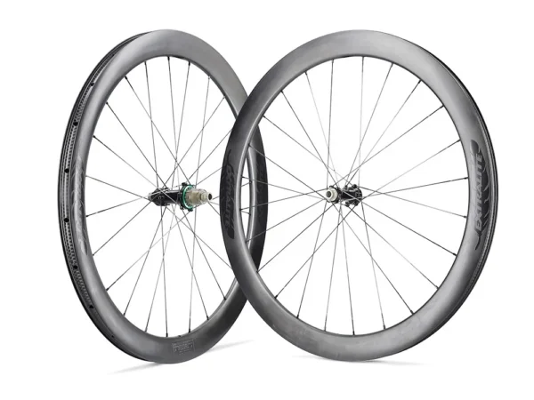 EXTRALITE Laufradsatz 28" Road | CyberDisc 350C mit Edelstahlspeichen | Center Lock Enduro Stahllager