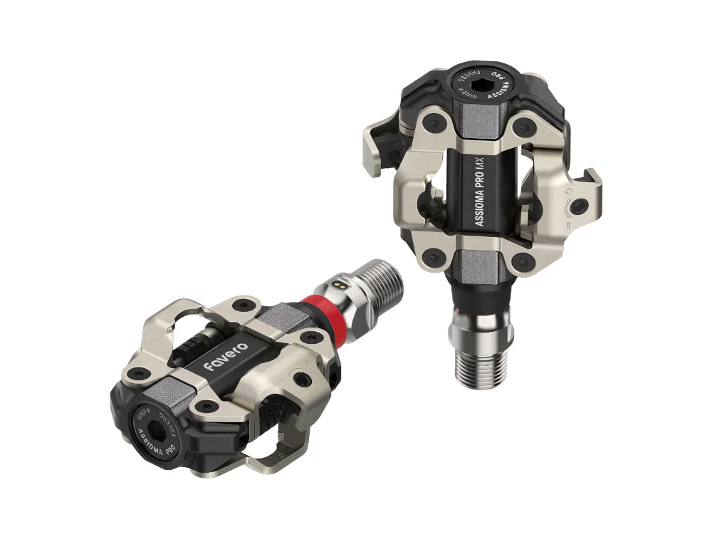 FAVERO Power Meter Pedale Assioma PRO MX-1 | einseitige Messung | Shimano SPD
