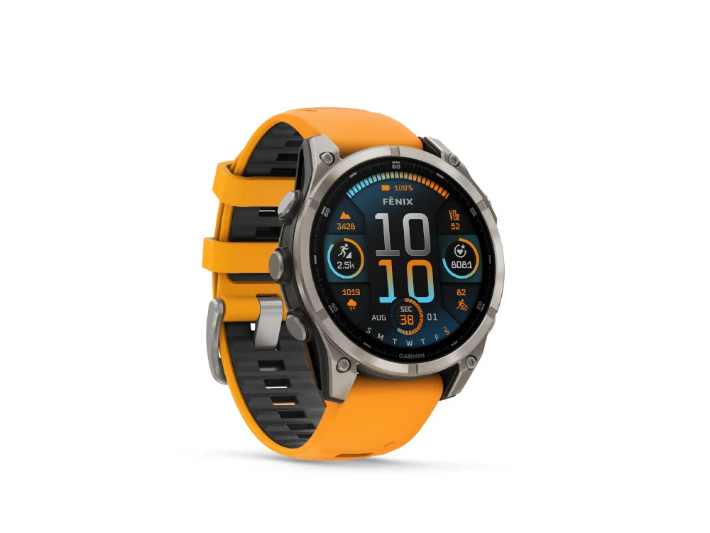 GARMIN Fenix 8 - 47 mm AMOLED Sapphire GPS Smartwatch | Graphit/Titanium Titan