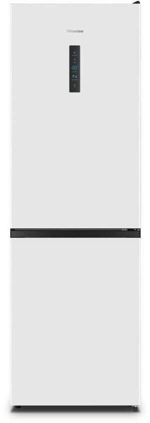 HISENSE Kühl-Gefrierkombination RB 390 N4 CWD, 186 x 60 cm, Edelstahl