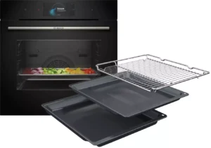 BOSCH Backofen mit Dampfunterstützung HRG7784B1, 60 x 60 cm, Schwarz