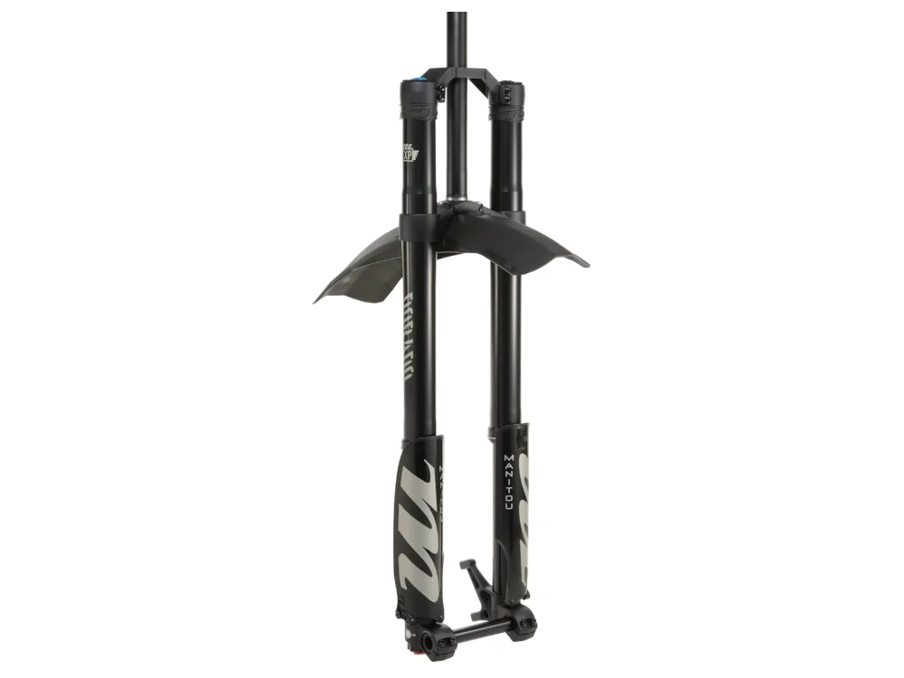 MANITOU Federgabel 29" | 27,5" Dorado Expert 203 mm | 20x110 mm BOOST 57 mm Offset | hohe Krone | schwarz | 2024