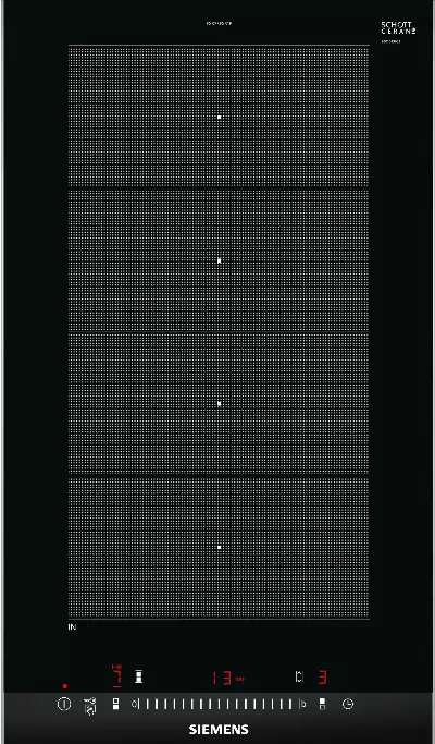 Siemens iQ700, Domino-Kochfeld, Flex-Induktion, 30 cm, EX375FXB1E