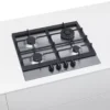 mcsa01791284-ec6a5hb90-gashob-build-in-siemens-pga5-def Siemens iQ500, Gaskochfeld, 60 cm, Edelstahl, EC6A5HB90D
