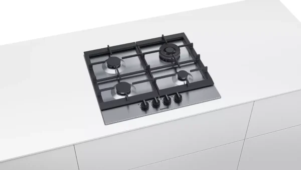 mcsa01791284-ec6a5hb90-gashob-build-in-siemens-pga5-def Siemens iQ500, Gaskochfeld, 60 cm, Edelstahl, EC6A5HB90D