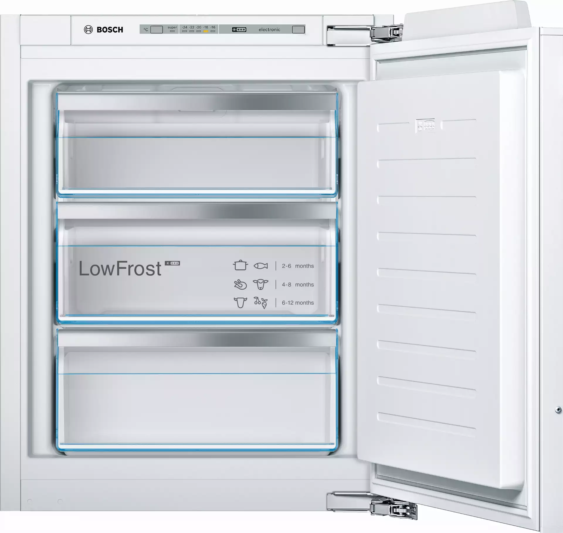 BOSCH Einbau-Gefrierschrank GIV11AFE0, 71,2 x 55,8 cm, Flachscharnier