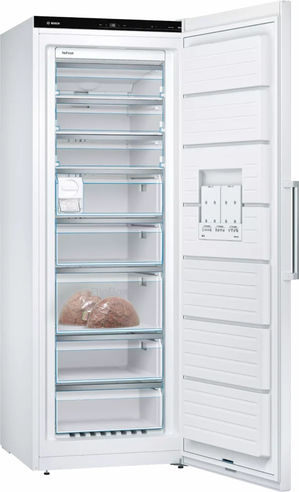 BOSCH Gefrierschrank GSN58AWCV, 191 x 70 cm, Weiß