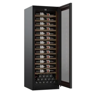 Majestic 119 Flaschen - 1 Zone - Schwarze Glasfront