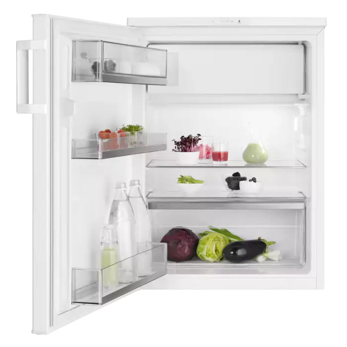 AEG Tisch-Kühlschrank mit Gefrierfach RTS813EXAW, 84,5 x 60 cm, Weiß