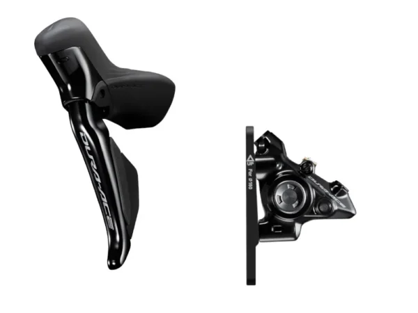 SHIMANO Dura Ace Di2 Schalt- | Bremshebel ST-R9270 + Scheibenbremse BR-R9270 Flat Mount | einzeln