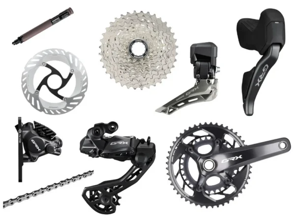 shimano-grx-di2-825-komplettgruppe-2x12-kurbel-1725-mm-kassette-11-36 SHIMANO GRX Di2 825 Komplettgruppe 2x12 | Kurbel 172,5 mm Kassette 11-36