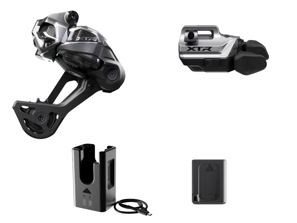 SHIMANO XTR Di2 Upgrade Kit M9250 | langer Käfig / I-Spec EV