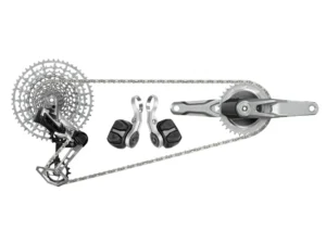 SRAM Eagle Transmission 1987 Edition MTB Gruppe | 55 mm Kettenlinie 174 mm Q-Faktor | 170 mm | silber