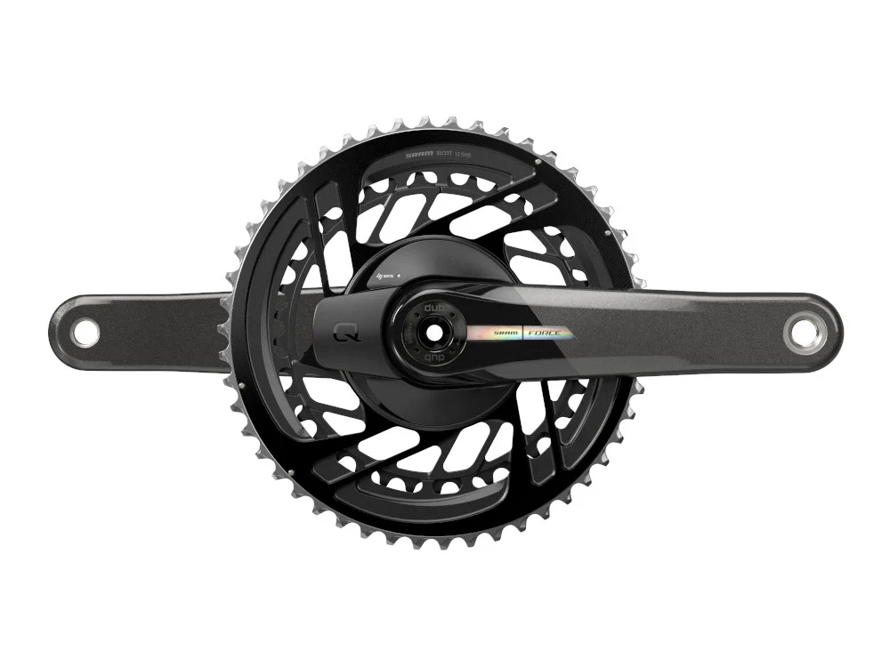 SRAM Force DUB AXS Quarq Powermeter Kurbel Carbon Road 2-fach