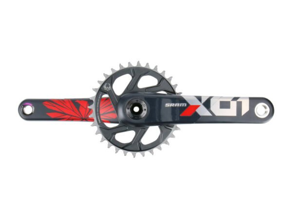 sram-x01-eagle-dub-kurbel-1x12-x-sync-2-direct-mount-kettenblatt-32-zaehne-superboost-rot SRAM X01 Eagle DUB Kurbel 1x12 | X-SYNC 2 Direct Mount Kettenblatt 32 Zähne SuperBOOST+ | rot