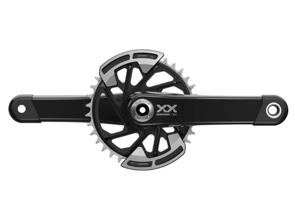 SRAM XX Eagle DUB Kurbel | 55 mm Kettenlinie 174 mm Q-Faktor | schwarz
