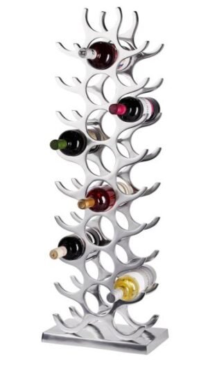 Weinregal Flaschenregal Alu 27 Flaschen XXL