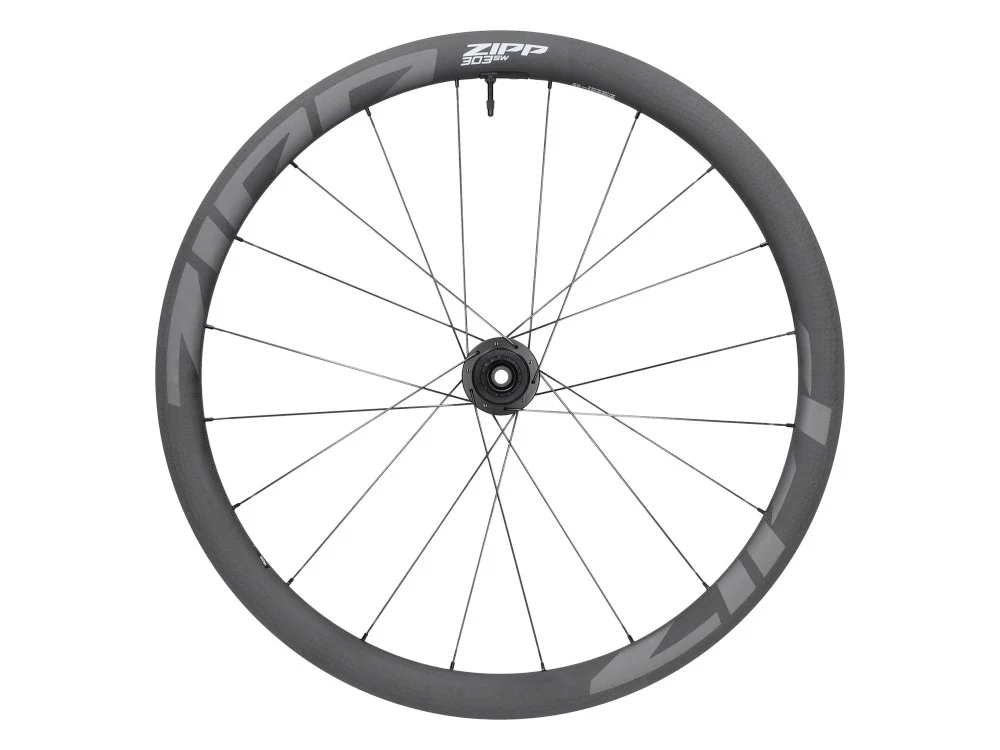 ZIPP Hinterrad 28" 303 SW Carbon | Tubeless | Center Lock | 12x142 mm Steckachse inklusive AXS Wheel Sensor | Shimano Road